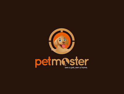 Petmaster brand logo design app branding design graphic design illustration logo typography vector