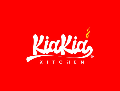 Kiakia kitchen brand logo design app branding design graphic design illustration logo typography ui ux vector