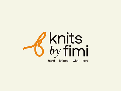 Knits by fimi brand logo design app branding design graphic design illustration logo typography ui ux vector