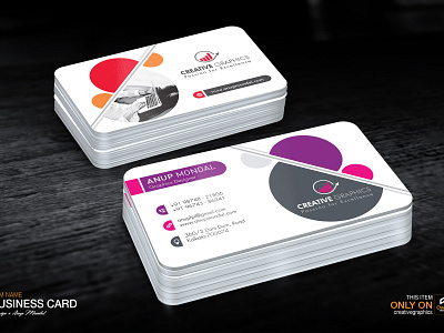 Modern Business Card branding broucher business card business card design graphics design