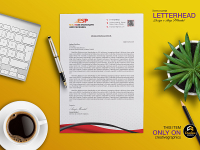 Letterhead Design branding design graphics design letterhead design