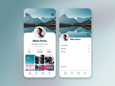 Daily UI Day 6 - User profile