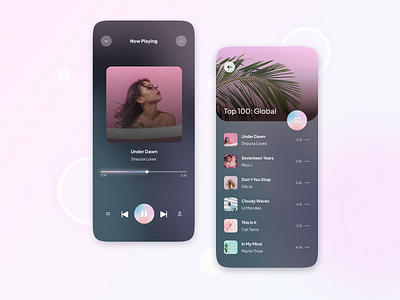 Daily UI - Day 9 - Music Player