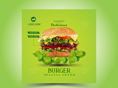 Social media design food design burger design burger design food design social media design