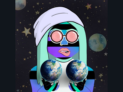 3D NFT Girl | Out of this world