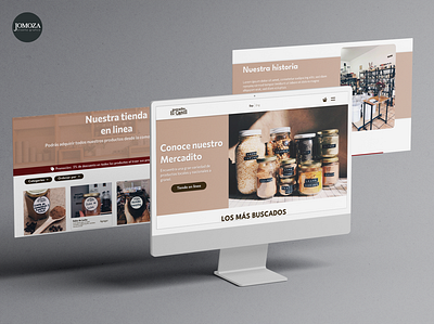 Mercadito El Cantil Web Design ecommerce graphic design ui website