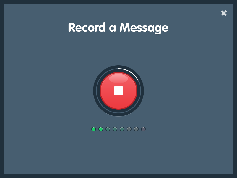 Record Button By Vin Thomas For Fixel On Dribbble