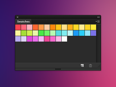 iOS7 Swatches aco color colors download free freebie ios ios7 photoshop resource swatches