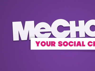 MeChoo Splash Screen hackathon ios iphone logo pink purple splash