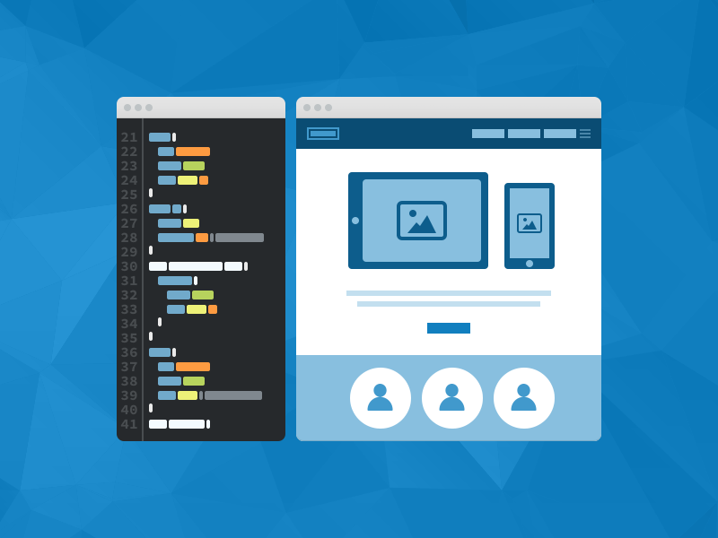 Fixel Development Icon code editor wireframe graphic illustration website marketing chrome mockup iphone ipad icon