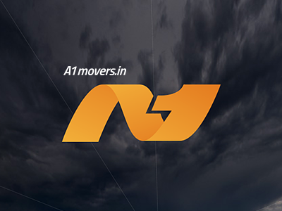 Logo design for A1movers.in logistics logo