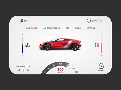 Daily UI - Car interface