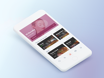 Smorder App – Redesign app iphone mobile restaurant search ui design ux design