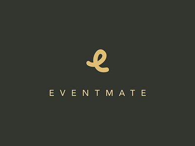 E V E N T M A T E – logo conference corporate elegant event identity logo mate