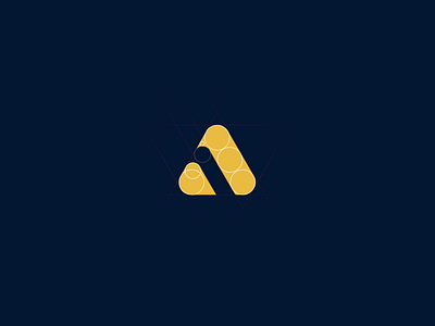 Working on new corporate identity brand branding corporate branding corporate identity dark blue gold golden ratio grid logo orange