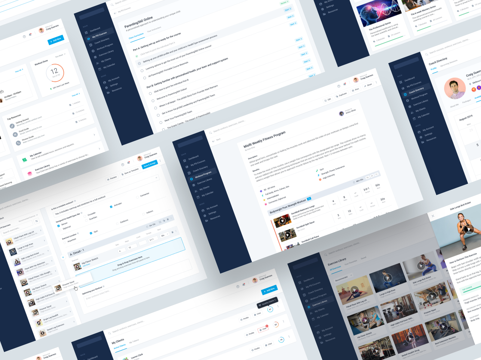 Fitness App by Prakash Ghodke 👋 on Dribbble
