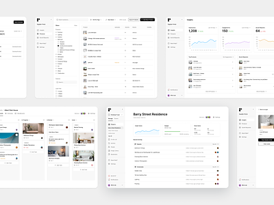 More Programa app boards categories dashboard filters graphs insight interior management projects schedule stats to do ui ux webapp