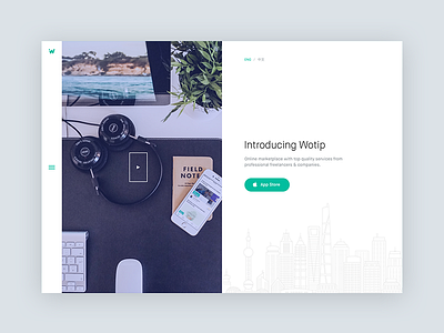 Wotip Landing Page