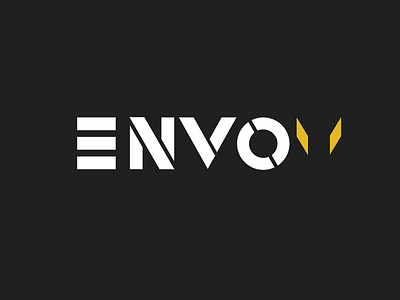 Envoy Logo dark gold logo