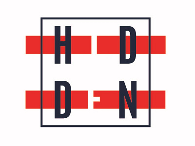 Hidden DJ Logo color design logo logodesign negetive