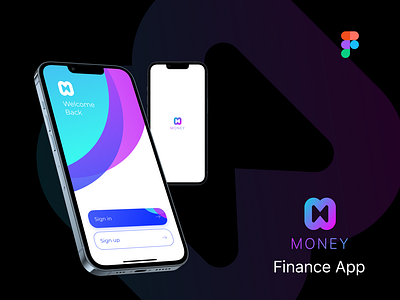 UI/UX App Design - "MONEY - Finance App"