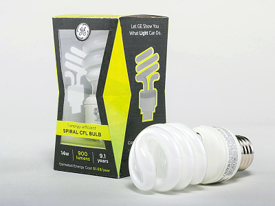 GE Lighting Concept bulb design environment ge lightbulb lighting packaging