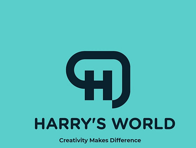 HARRYS WORLD PK branding design logo