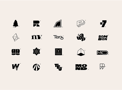 Logo collection v.2 branding graphic design icons identity logo logo collection logo design logofolio logos logotype symbols ui