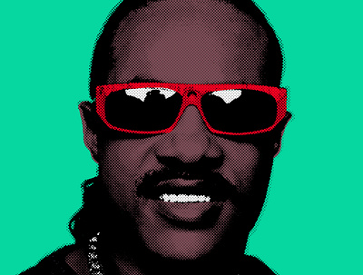 Stevie Wonder art design graphic design photoshop edit