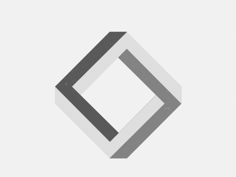 Impossible Geometry #1 animation design geometric design geometry gif isometric motion motion design motion graphics square