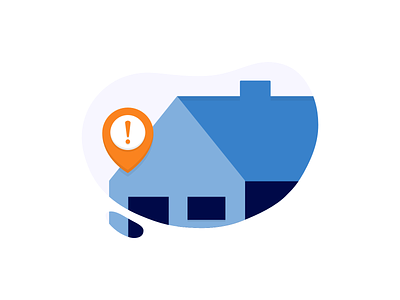No Address Added address affinitydesigner app design error flat home house icon illustration location logo ui ux vector web
