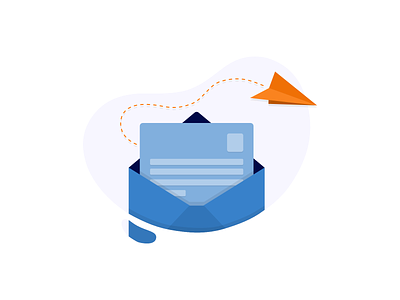 Send Messages Illustration affinity designer app design envelope icon illustration logo messages paper plane send ui ux vector web