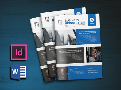 Newsletter Design branding design graphic design illustration newsletter