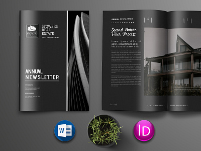Standard Newsletter bifold brochure branding brochure design graphic design illustration newsletter print design