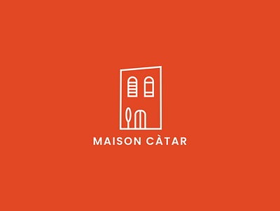 Logo Maison Càtar france graphic design logo sud