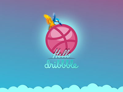 Hello dribbblers! audio debut disco music song