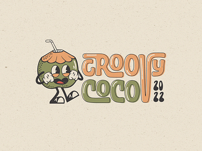 Groovy Coco branding classic coco design graphic design groovy illustration logo nostalgic unique