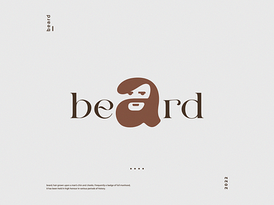 Beard 2022 beard branding design graphic design illustration logo man unique