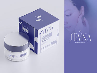 SEVNA 2022 beauty branding cosmetic design graphic design illustration logo packaging unique