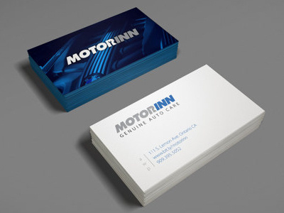 Rebranded cards auto brand branding business cards car cards graphic design mechanic rebrand vehicle wrench