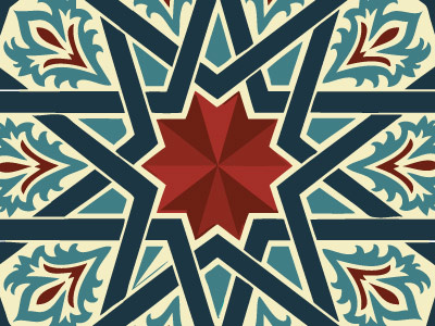 Islamic Pattern Illustrations arabsque colors islamic pattern seamless