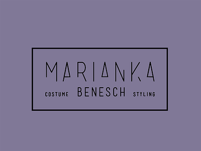 Marianka costume logo logo design styling