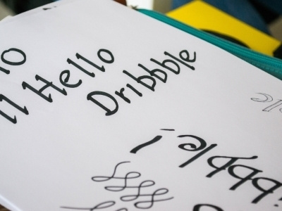 Hello Dribbble