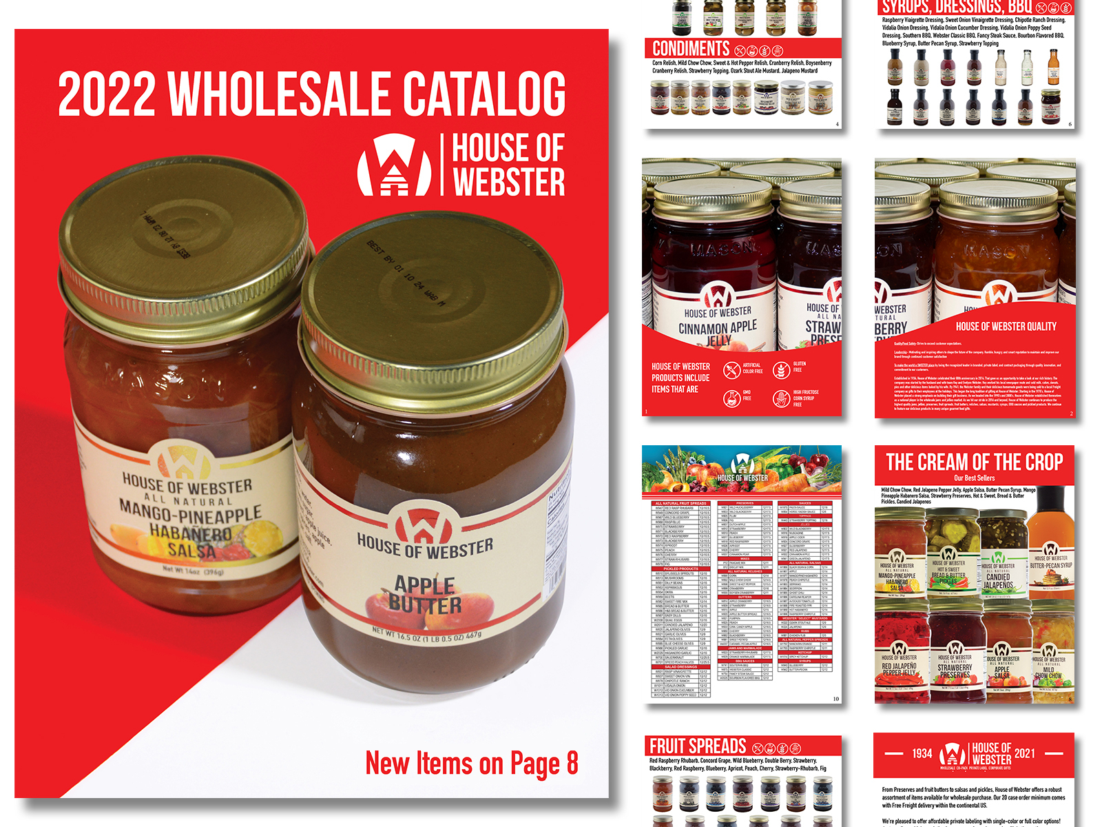 Wholesale Catalog By Jeffery Longa On Dribbble   Brochure Sample 4x 