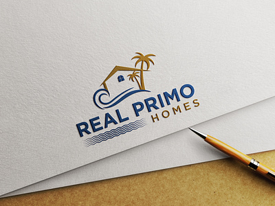 Real Primo Modern logo design | Logo designer brand identity branding business logo company logo design logo logo design logo designer logos logotipo minimal minimalist minimalist logo modern modern logo modern minimalist real estate realestate typography