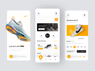 Shoes App adidas app app design application clean design ecomerce interface ios jordan minimal mobile nike nike shoe shoe shoes shoes app shoes store ui ux