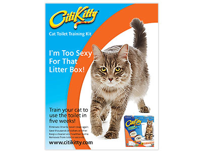 Citty Kitty Advertisement