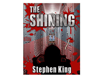 The Shining Book Cover digital manipulation