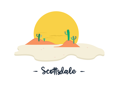 Almost time to visit the sunny side of AZ cactus desert hot days sun travel ui challenge ui exploration