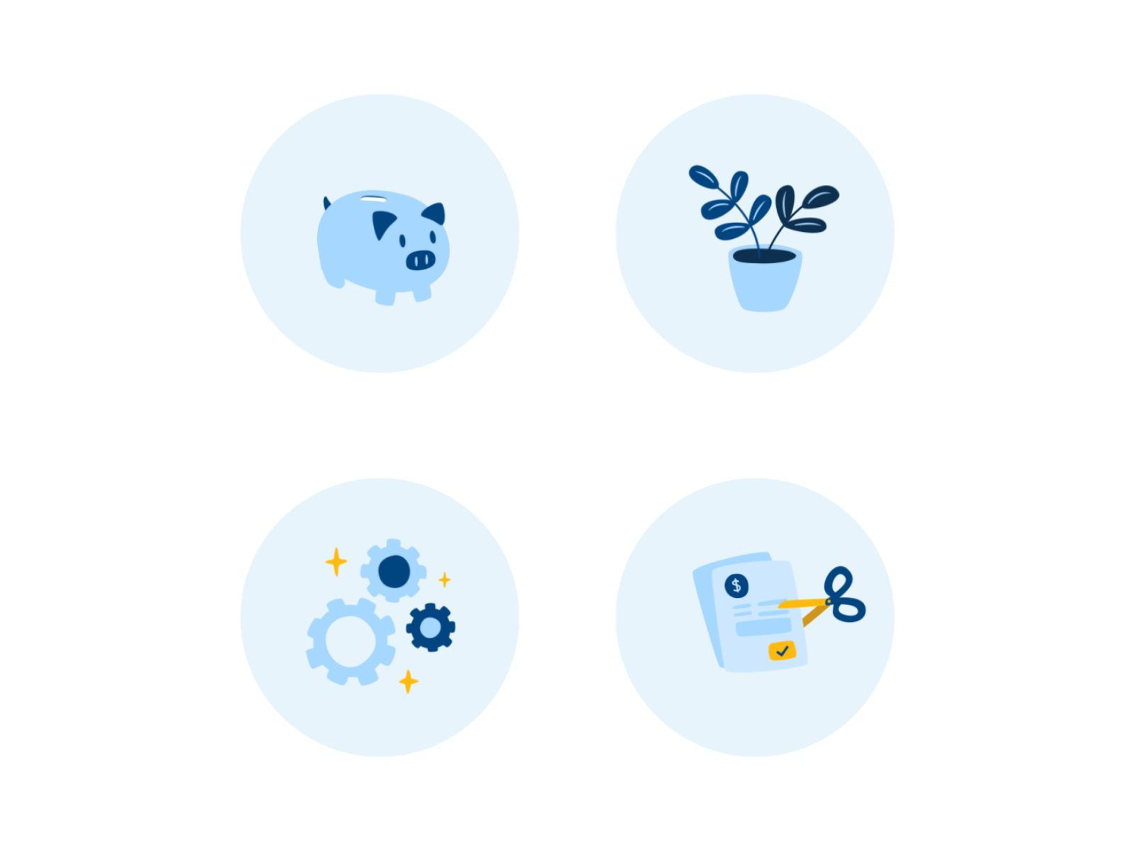 animated flat icons